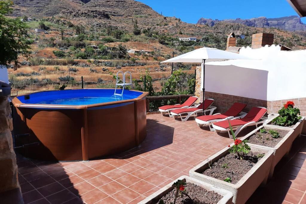 Casa Rural Los Cipreses. Cercados De Arana San Bartolomé Esterno foto